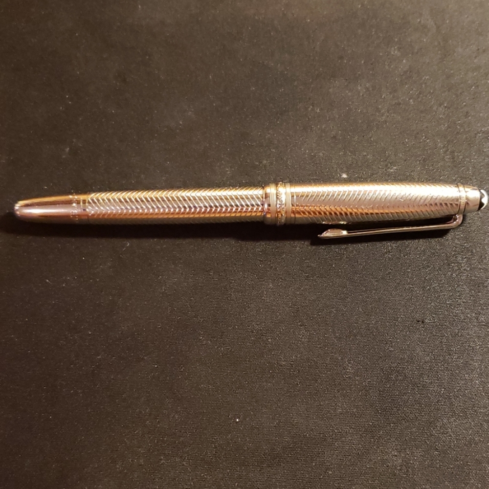 Montblanc Meisterstuck barley silver ballpoint pen